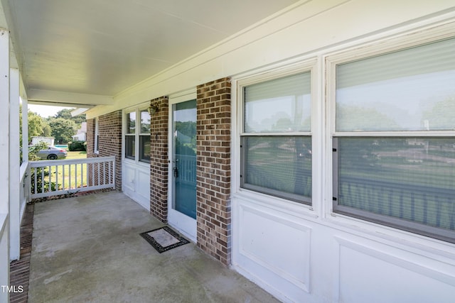 5840 Rocking Chair Dr, Youngsville, NC 27596 - view of covered porch