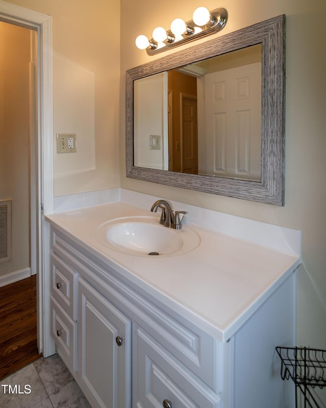 5840 Rocking Chair Dr, Youngsville, NC 27596 - bathroom featuring vanity