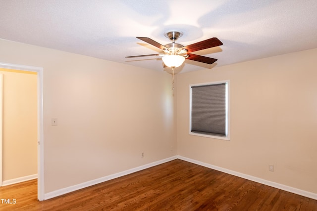 5840 Rocking Chair Dr, Youngsville, NC 27596 - unfurnished room featuring wood finished floors and a ceiling fan
