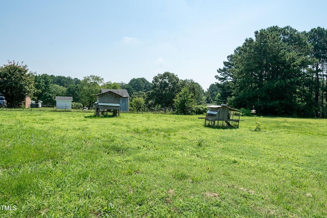 5840 Rocking Chair Dr, Youngsville, NC 27596 - view of green lawn