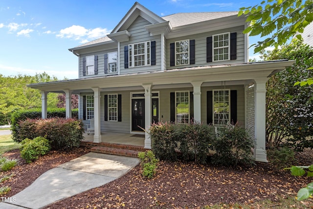 1806 White Dogwood Rd, Apex, NC 27502 - view of front of property with covered porch