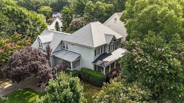 1806 White Dogwood Rd, Apex, NC 27502 - view from above of property