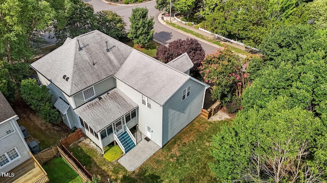 1806 White Dogwood Rd, Apex, NC 27502 - view from above of property