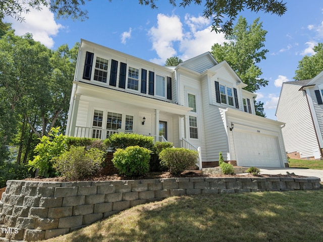 104 Pellinore Ct, Cary, NC 27513 - view of front of property with concrete driveway and a garage