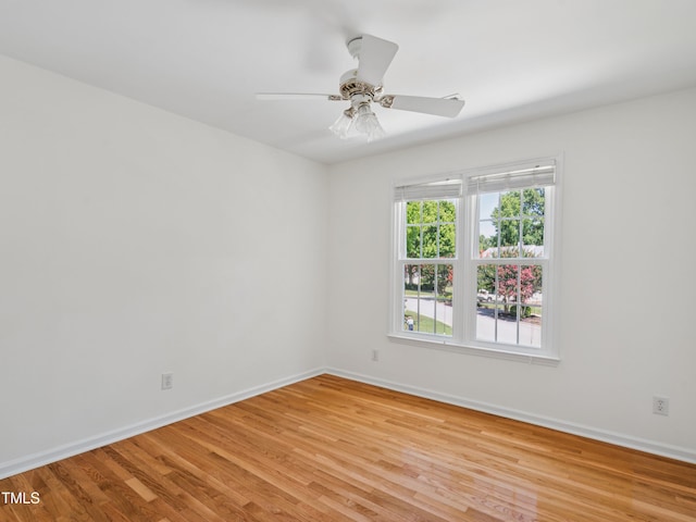 104 Pellinore Ct, Cary, NC 27513 - empty room with light wood-type flooring and a ceiling fan