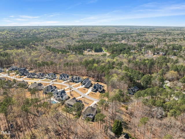 2105 Gardenbrook Dr, Raleigh, NC 27606 - view of property location with a forest and nearby suburban area