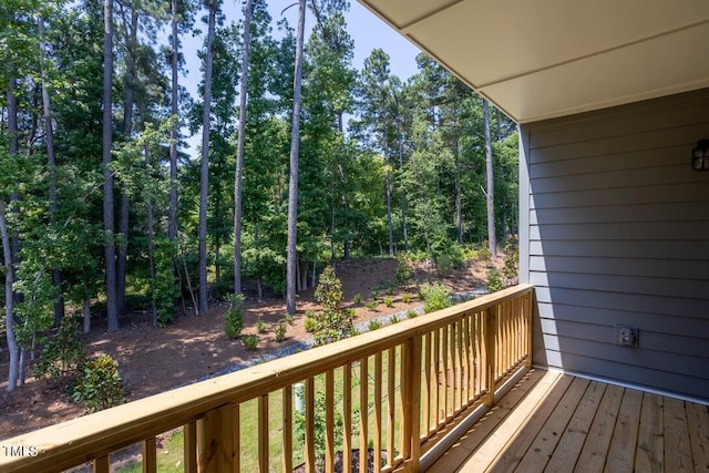 4703 Mint Leaf Ln, Raleigh, NC 27612 - view of wooden terrace