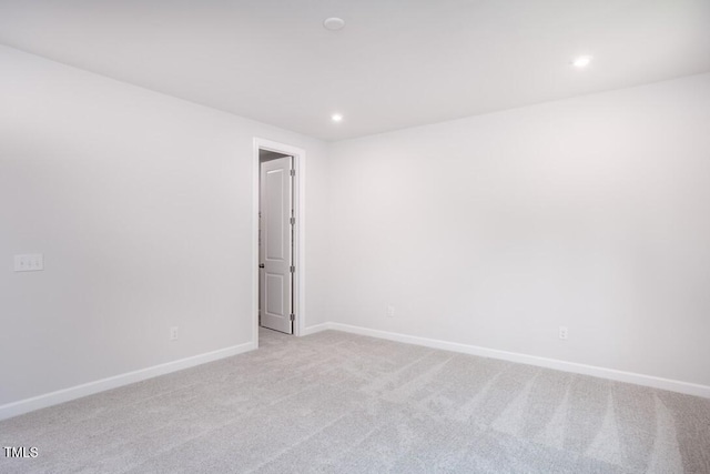 4703 Mint Leaf Ln, Raleigh, NC 27612 - unfurnished room featuring carpet floors and recessed lighting
