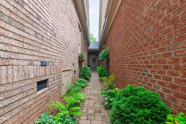 4164 English Garden Way, Raleigh, NC 27612 - view of home's exterior featuring brick siding