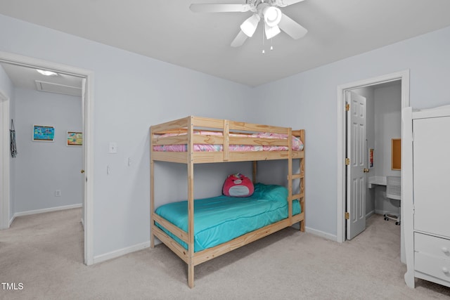 2508 Hidden Meadow Dr, Fuquay Varina, NC 27526 - bedroom featuring carpet and ceiling fan
