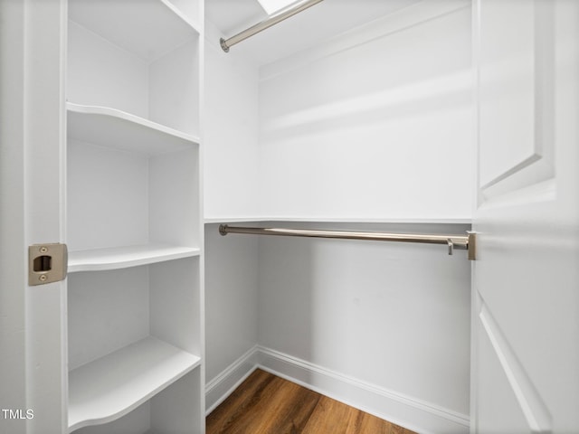 10 Hermitage, Franklinton, NC 27525 - walk in closet with dark wood-style flooring