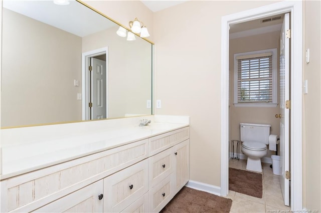 387 Three Bridge Rd, Dunn, NC 28334 - bathroom featuring vanity and tile patterned flooring