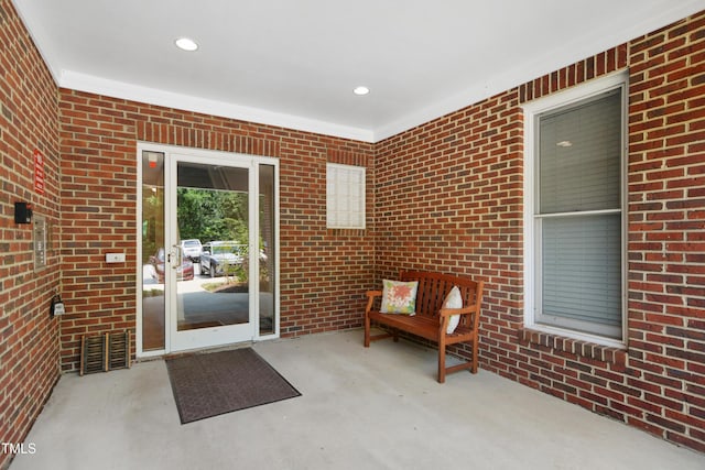 105 Fountain Ridge Pl, Holly Springs, NC 27540 - property entrance featuring brick siding