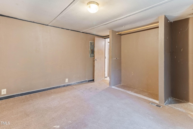 3170 Loblolly Ln, Wake Forest, NC 27587 - spare room featuring electric panel and carpet