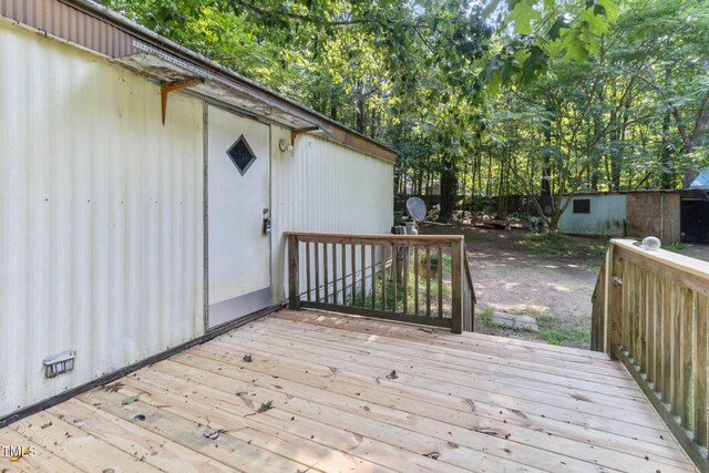 3170 Loblolly Ln, Wake Forest, NC 27587 - view of deck