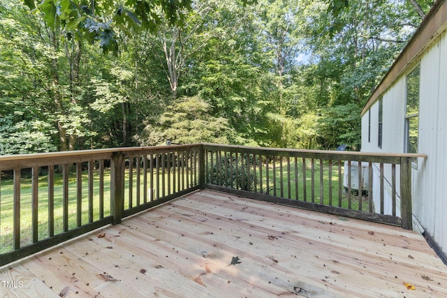 3170 Loblolly Ln, Wake Forest, NC 27587 - view of wooden deck