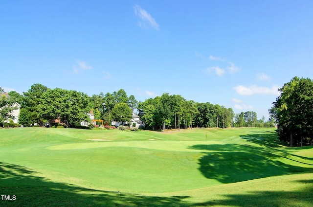 5032 Salem Ridge Rd, Holly Springs, NC 27540 - view of home's community with view of golf course and view of wooded area