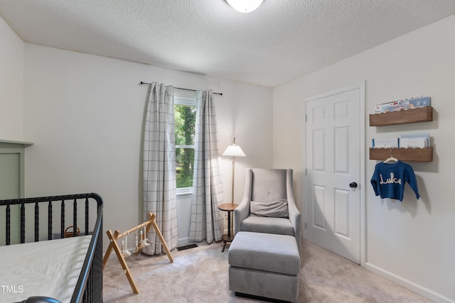 107 Leighton Pl, Knightdale, NC 27545 - bedroom with carpet floors and a textured ceiling