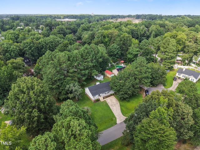 107 Leighton Pl, Knightdale, NC 27545 - view of property location with a forest
