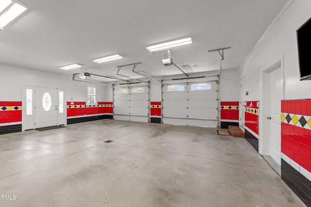 7390 NC-50, Angier, NC 27501 - garage with a garage door opener
