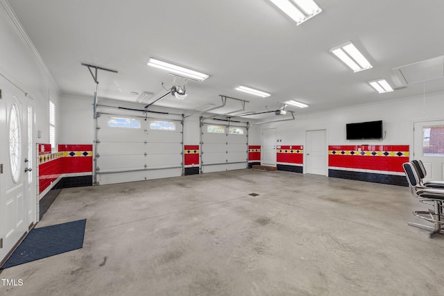 7390 NC-50, Angier, NC 27501 - garage with a garage door opener