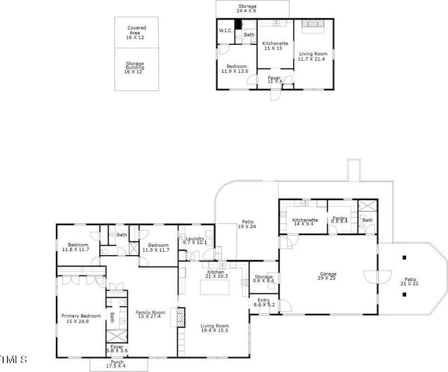 7390 NC-50, Angier, NC 27501 - view of floor plan / room layout