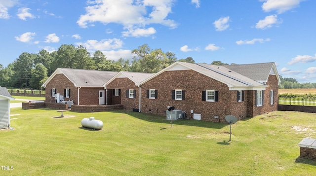 7390 NC-50, Angier, NC 27501 - back of house featuring brick siding