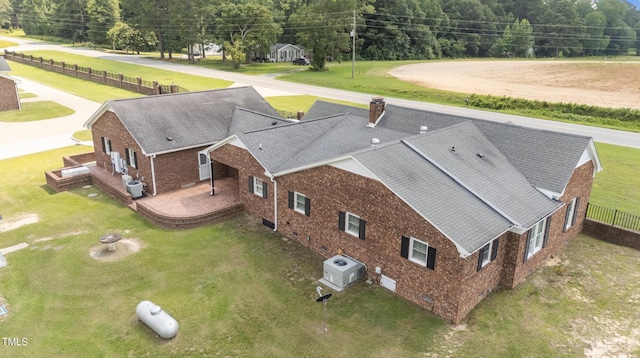 7390 NC-50, Angier, NC 27501 - view from above of property