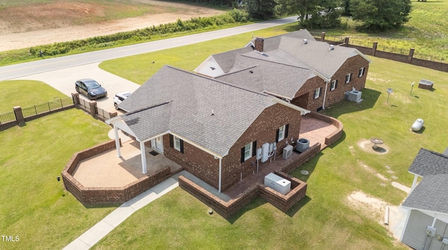 7390 NC-50, Angier, NC 27501 - view from above of property