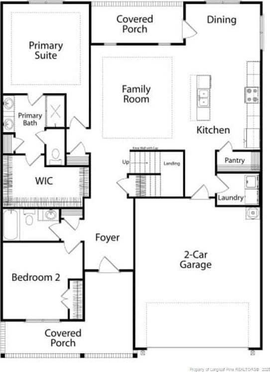 470 Crichton Ct, Fayetteville, NC 28311 - view of floor plan / room layout