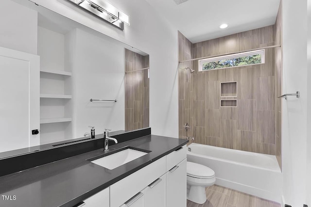 140 E End Ave, Durham, NC 27703 - bathroom featuring vanity and shower / bath combination
