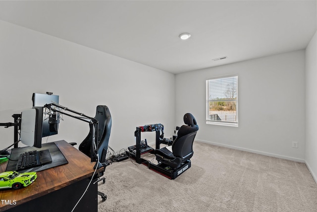 9059 Shallow Creek Trl, Bailey, NC 27807 - carpeted office space with baseboards