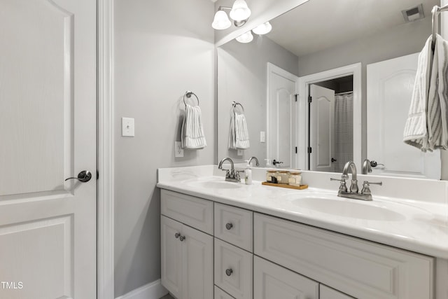 2512 Stewart St, Fuquay Varina, NC 27526 - full bath with double vanity