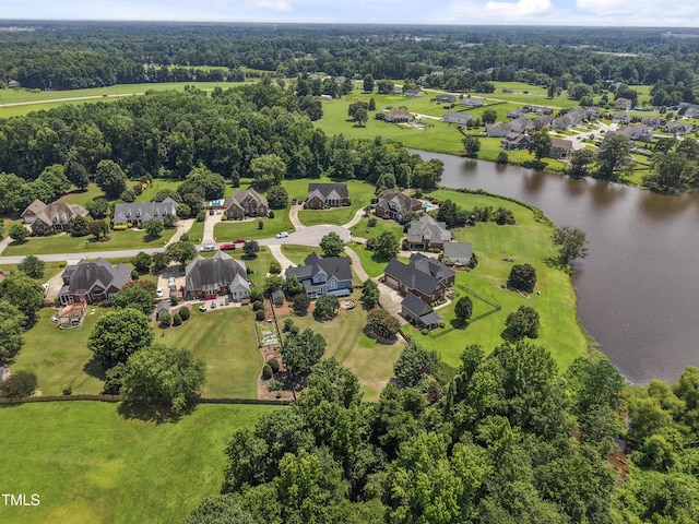 2512 Stewart St, Fuquay Varina, NC 27526 - aerial view of property's location featuring a nearby body of water and nearby suburban area
