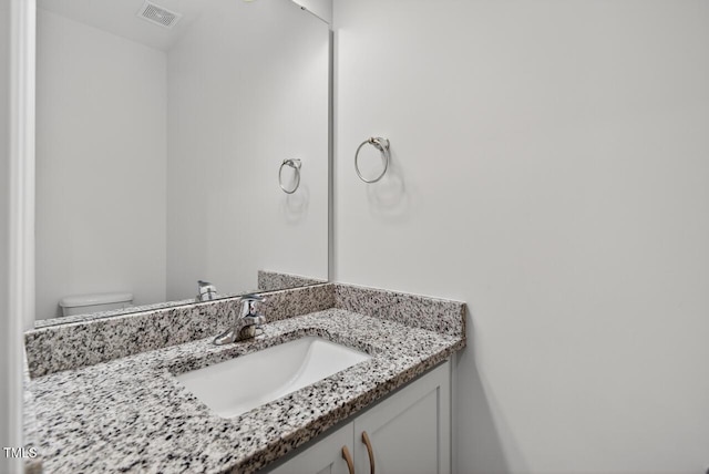 305 Lionel St, Durham, NC 27705 - half bathroom with vanity and toilet