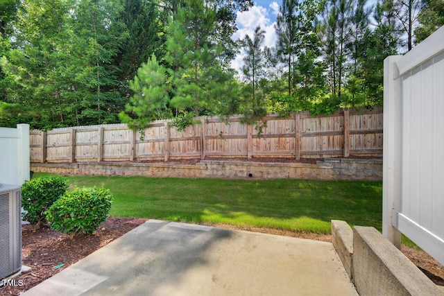 305 Lionel St, Durham, NC 27705 - view of yard with a patio area
