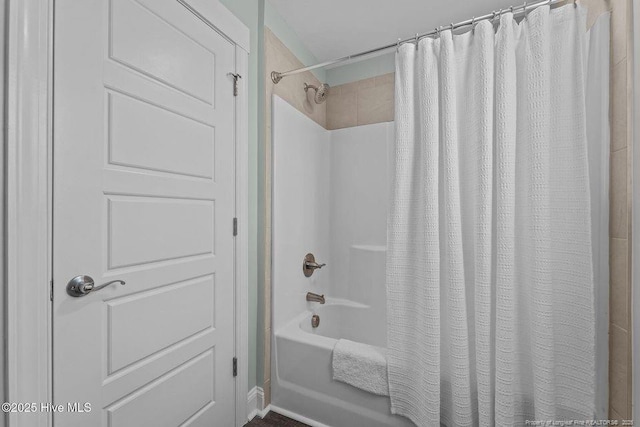 829 Warwick Ln, Carthage, NC 28327 - bathroom with shower / tub combo