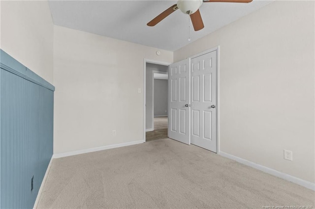 801 Algood Ave, Hope Mills, NC 28348 - unfurnished bedroom with carpet flooring and ceiling fan