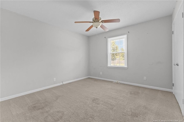 801 Algood Ave, Hope Mills, NC 28348 - unfurnished room featuring a ceiling fan and carpet floors