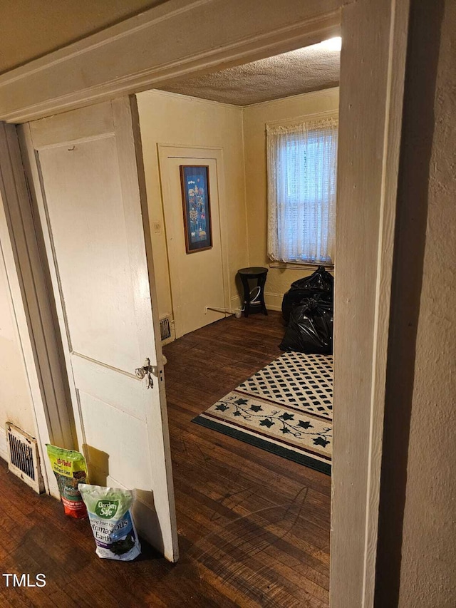 2928 N Patterson Ave, Winston-Salem, NC 27105 - hallway featuring wood finished floors
