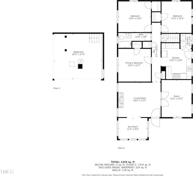 2928 N Patterson Ave, Winston-Salem, NC 27105 - view of room layout
