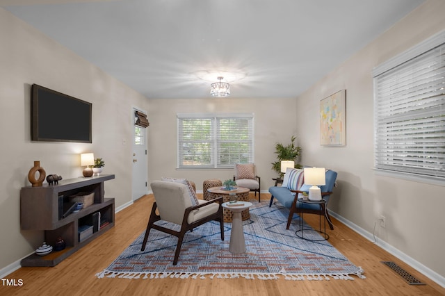 101 Hunter Pl, Carrboro, NC 27510 - living area with wood finished floors