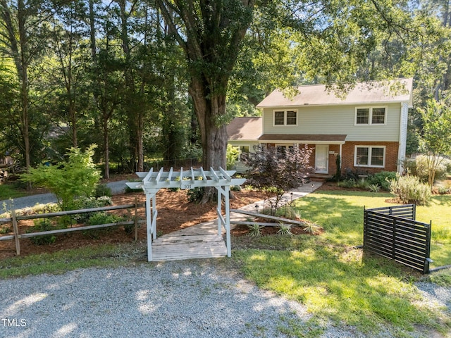 101 Hunter Pl, Carrboro, NC 27510 - view of front of property featuring brick siding