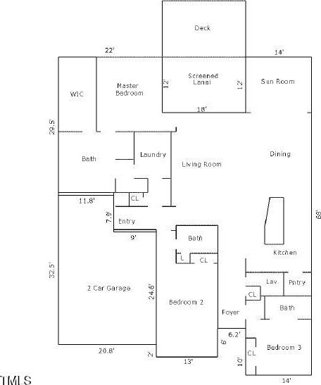 470 Duggins Pt, Apex, NC 27523 - view of floor plan / room layout