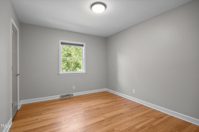 4011 Garrett Rd, Durham, NC 27707 - spare room with light wood-style flooring and baseboards