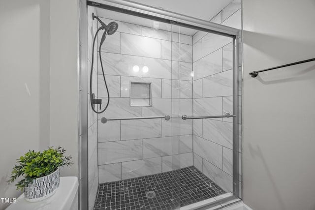 4011 Garrett Rd, Durham, NC 27707 - full bathroom with a stall shower