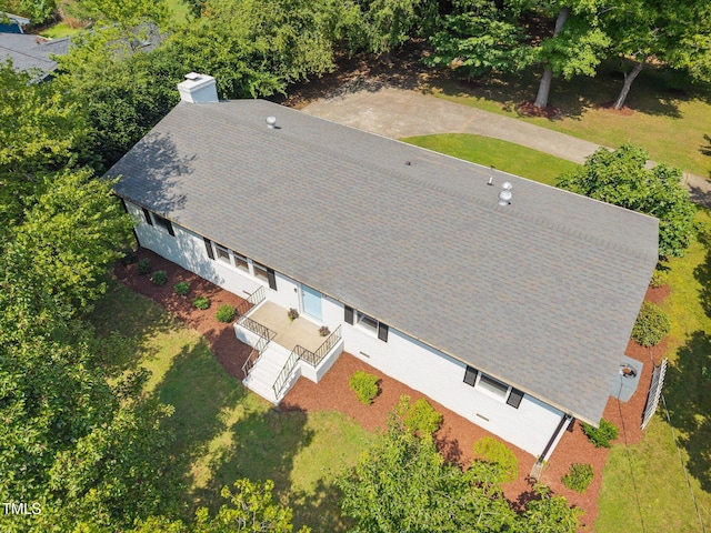 4011 Garrett Rd, Durham, NC 27707 - aerial view of property and surrounding area