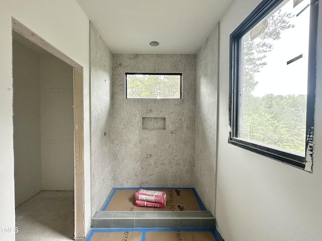7809 Haymarket Ln, Raleigh, NC 27615 - bathroom with tiled shower