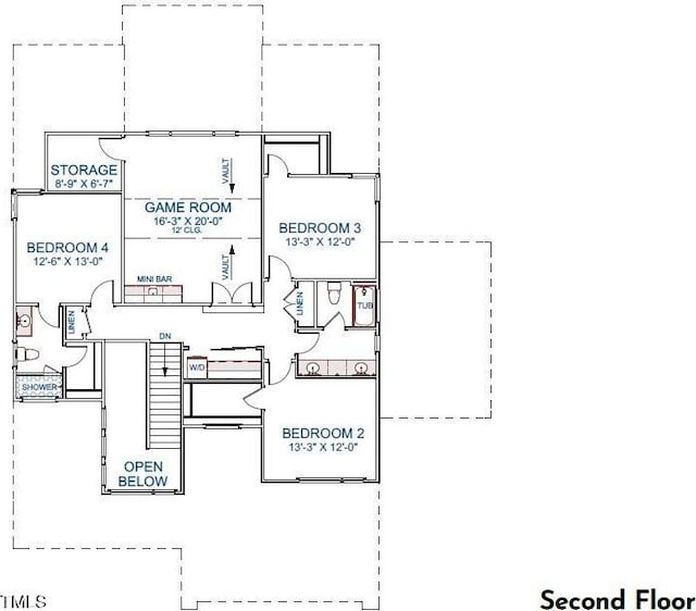 7809 Haymarket Ln, Raleigh, NC 27615 - view of property floor plan