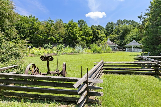 201 Weathervane Dr, Carrboro, NC 27510 - surrounding community with a gazebo